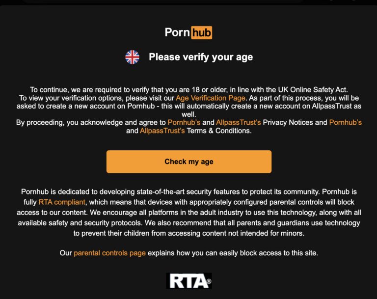 Online Safety Act The Websites That Now Require Age Verification